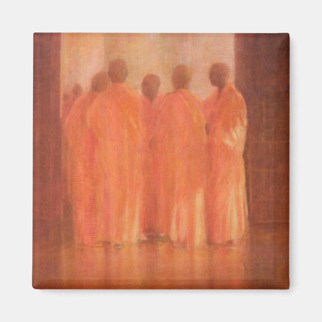Imán Grupo de Monjes Vietnam (Frente)