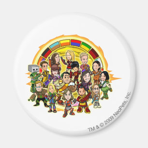 Imán Grupo de personal de la taza de Altador