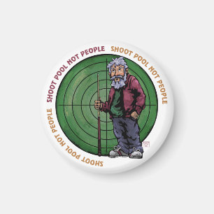 Imán Grupo de tiro no gente