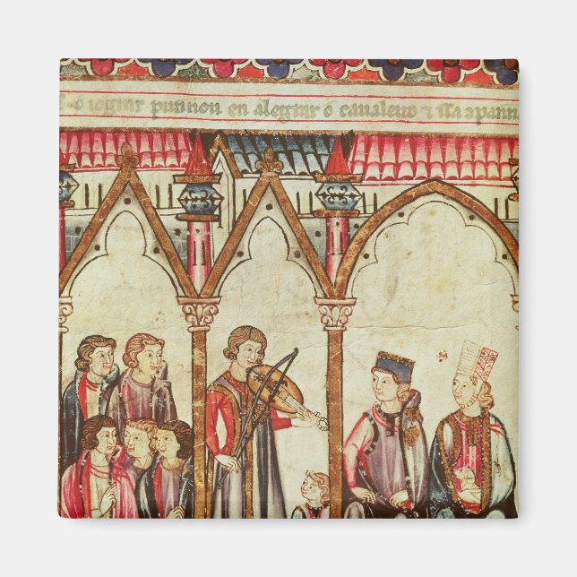 Imán Grupo de Troubadours (Frente)