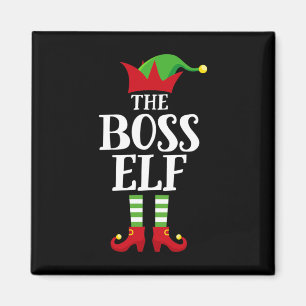 Imán Grupo Elf Pajam de Navidades de Coincidencia de Fa