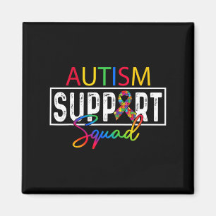Imán Grupo F de Apoyo al Autismo de Concienciación Escu