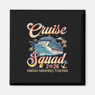 Imán Grupo familiar de la tripulación de crucero 2026 V