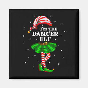 Imán Grupo familiar I'm The Dancer Elf Navidades