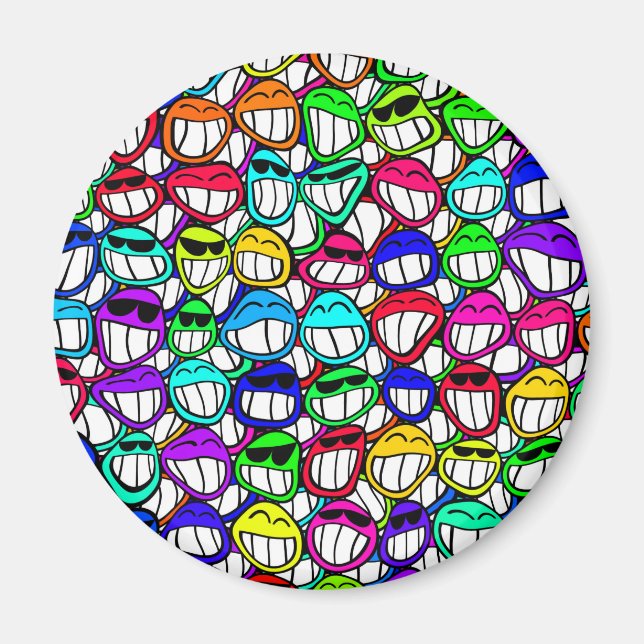 Imán GRUPO Guay SMILING FACES (Frente)