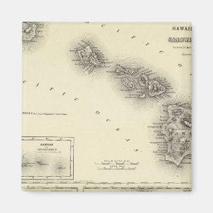 Imán Grupo Hawaiano O Islas Sandwich