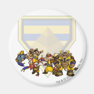 Imán Grupo perdido del desierto del equipo