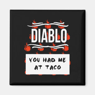 Imán Grupo SAUCES CALIENTES Halloween DIABLO SAUCE ME T