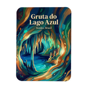 Imán Gruta do Lago Azul Brasil