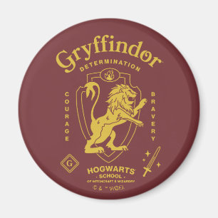 Imán GRYFFINDOR™ Determinación Coraje Valentía Escudo