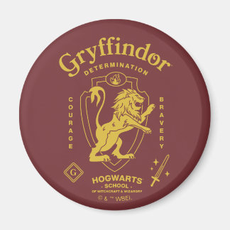 Imán GRYFFINDOR™ Determinación Coraje Valentía Escudo