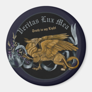 Imán Gryphon Dorado Regio