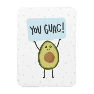 Imán Guac con aguacate mate