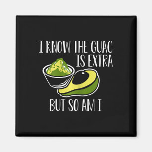 Imán Guacamole Aguacado Cinco De Mayo