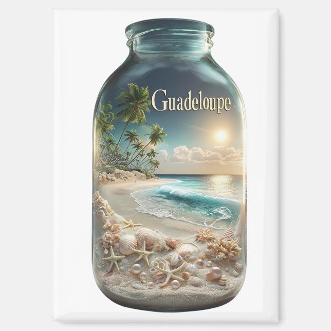IMÁN GUADELOUPE (Anverso)