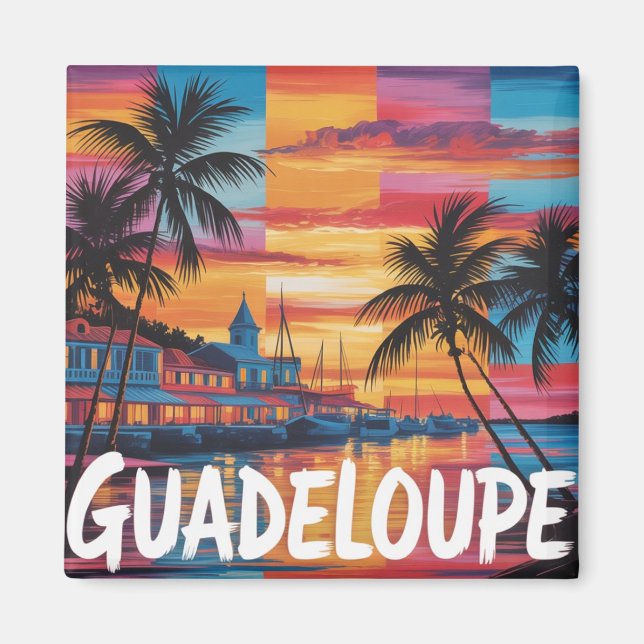 Imán Guadeloupe  (Frente)