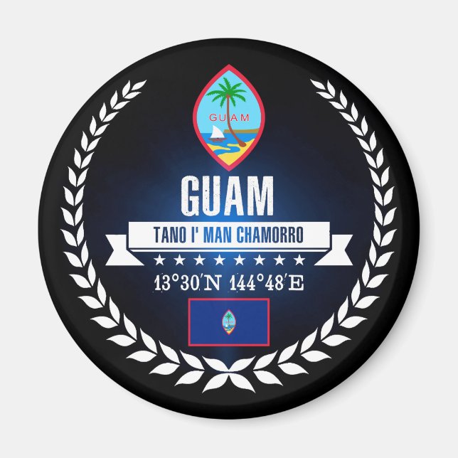 Imán Guam (Frente)