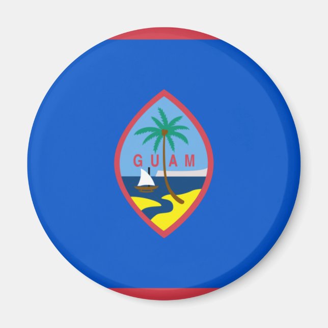 Imán guam (Frente)