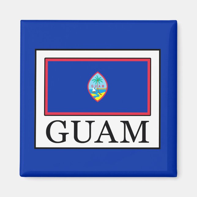 Imán Guam (Frente)