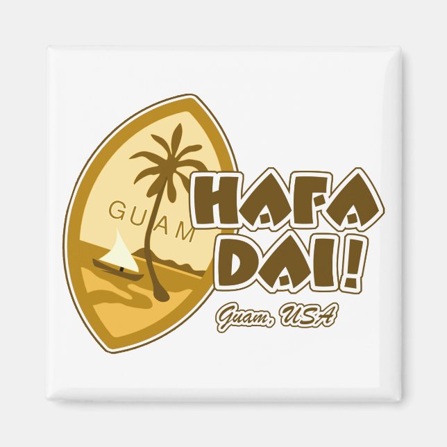 Imán Guam Hafa Dai (Frente)