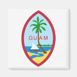 Imán Guam Seal