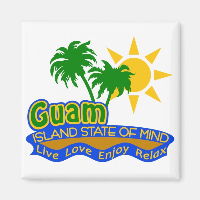 imán Guam State Mind (Frente)