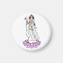 Guan Yin Bodhisattva en Lotus