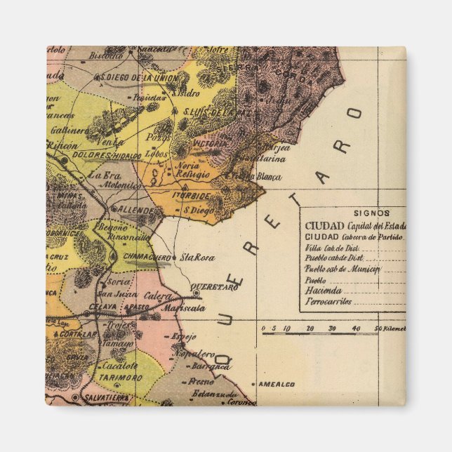 Imán Guanajuato, México (Frente)