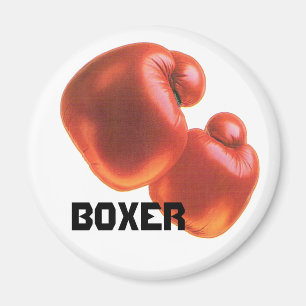 Imán Guantes de boxeo del boxeador