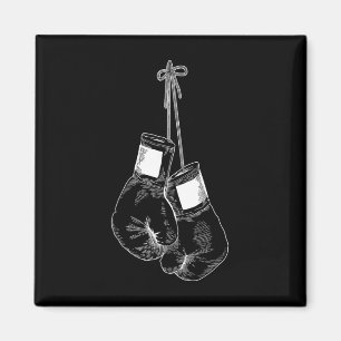 Imán Guantes de boxeo Silueta Boxeo Kickboxing Deportes