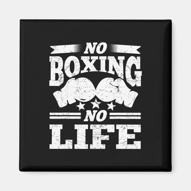 Imán Guantes de boxeo sin vida Guantes de boxeo (Frente)