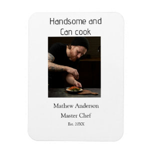 Imán Guapo y puede cocinar agregar nombre maestro chef