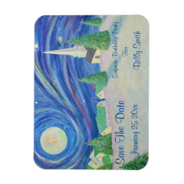 Imán Guardar La Fecha De Cumpleaños De Invierno