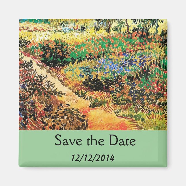 Imán Guardar la fecha para bodas...... (Frente)