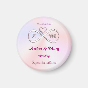 Imán Guardar la fecha que te amo infinitamente