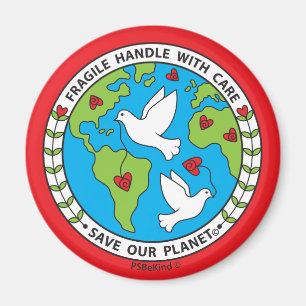 Imán Guardar nuestro planeta_imán 2,25"