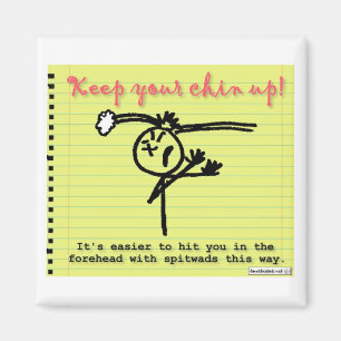 Imán Guarde a su Chin para arriba