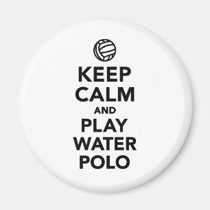 Imán Guarde el water polo tranquilo del juego
