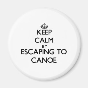 Imán Guarde la calma escapándose a canoe Massachusetts