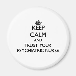 Imán Guarde la calma y confíe en a su enfermera