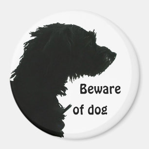 Imán Guárdese de perro