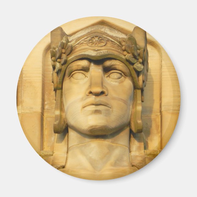 Imán Guardia Art Deco (Cleveland) (Frente)