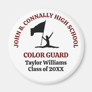 Imán Guardia de Color Personalizada de la Escuela Secun