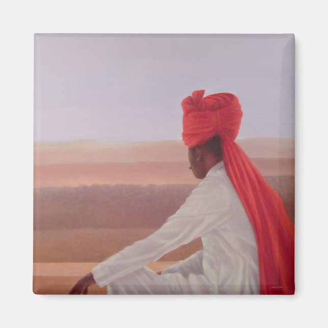 Imán Guardia del Palacio de Jaipur (Frente)