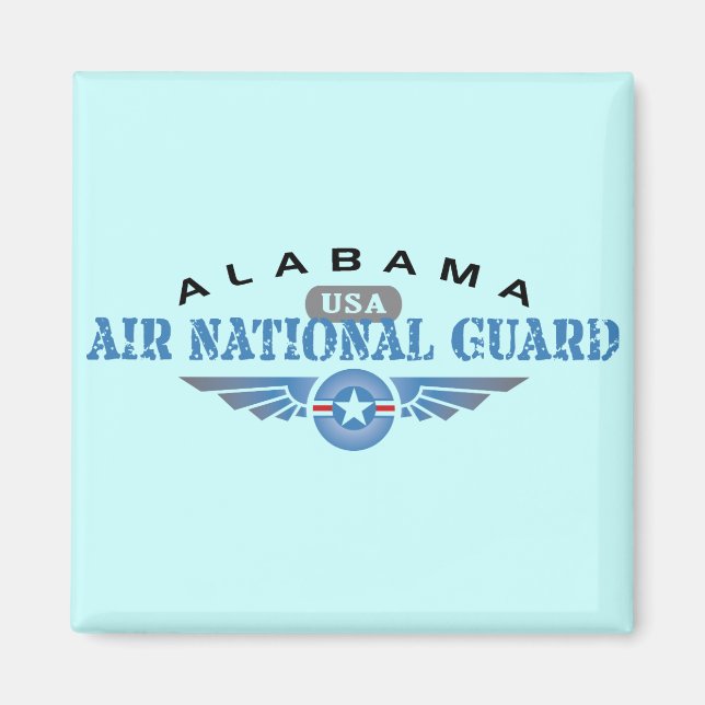 Imán Guardia Nacional del Aire de Alabama (Frente)