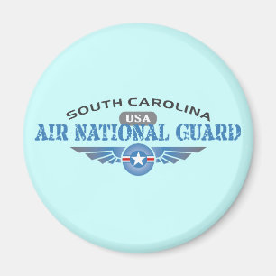 Imán Guardia Nacional del Aire de Carolina del Sur