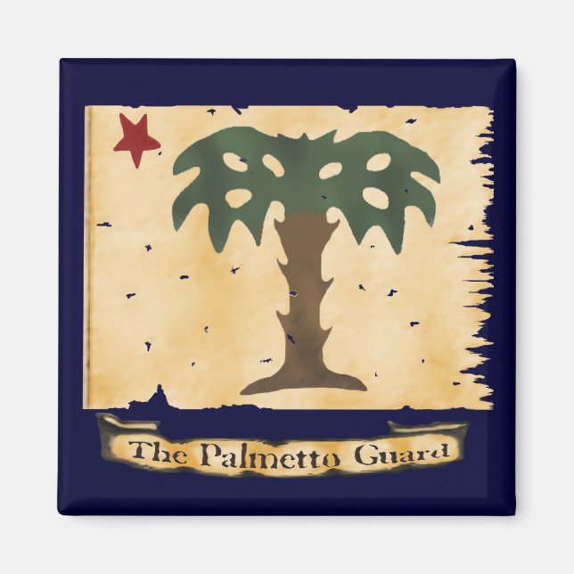 Imán Guardia Palmetto (Frente)