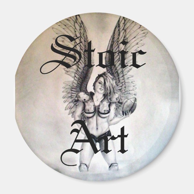 Imán Guardian 1 , Stoic, Arte (Frente)