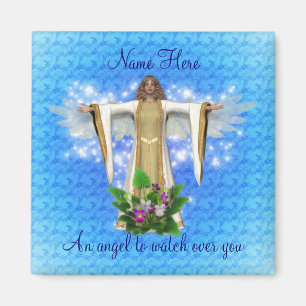 Imán Guardian Angel Watch Over Inspirador