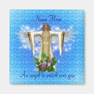 Imán Guardian Angel Watch Over Inspirador
